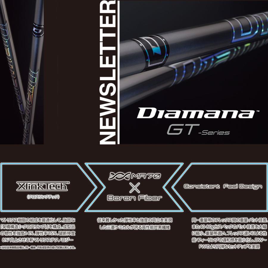 Diamana GT 60S ドライバー用 cobraスリーブ付き