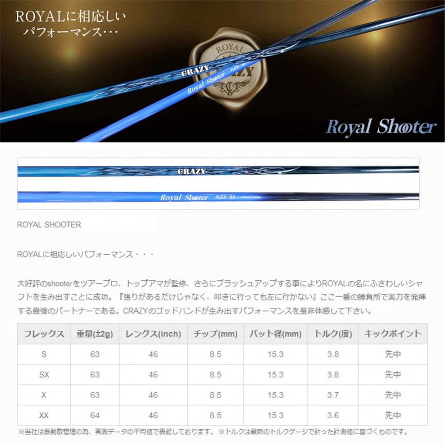 テーラーメイドスリーブ付き CRAZY クレイジー New CB80 装着時46