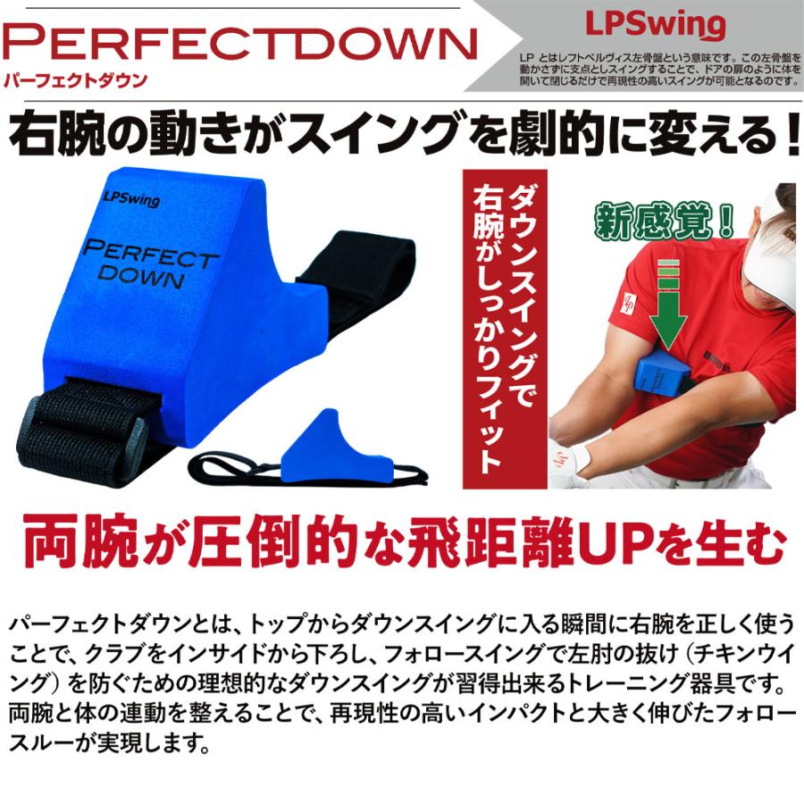 LPSwing PERFECT DOWN パーフェクトダウン ゴルフ練習器具 吉田直樹