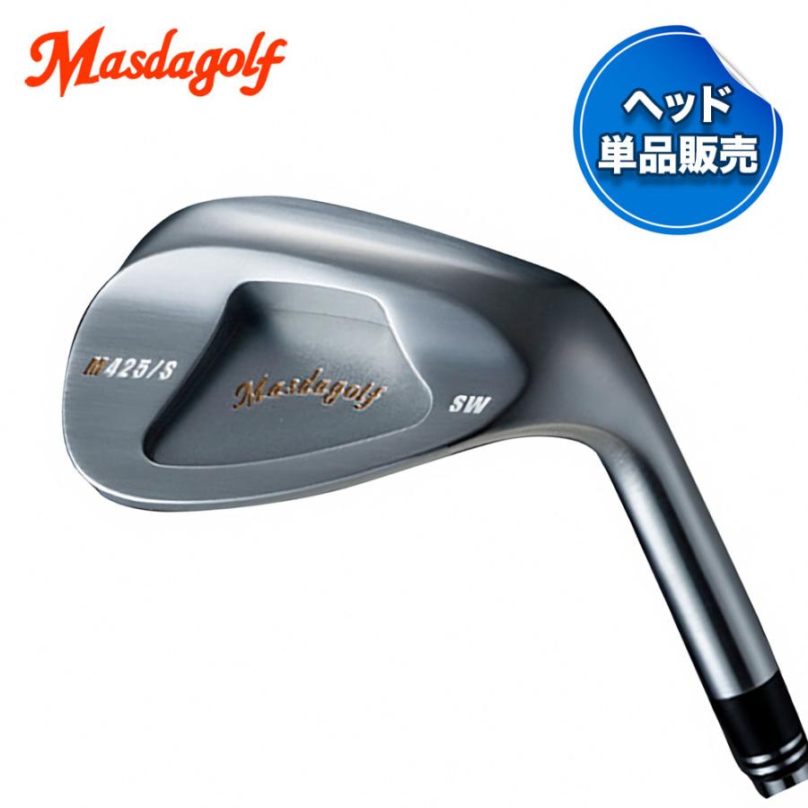 Masda golf M425 ストレート ノーメッキ SW ロフト角58° ヘッド単品販売 mas202303131UPSIDE