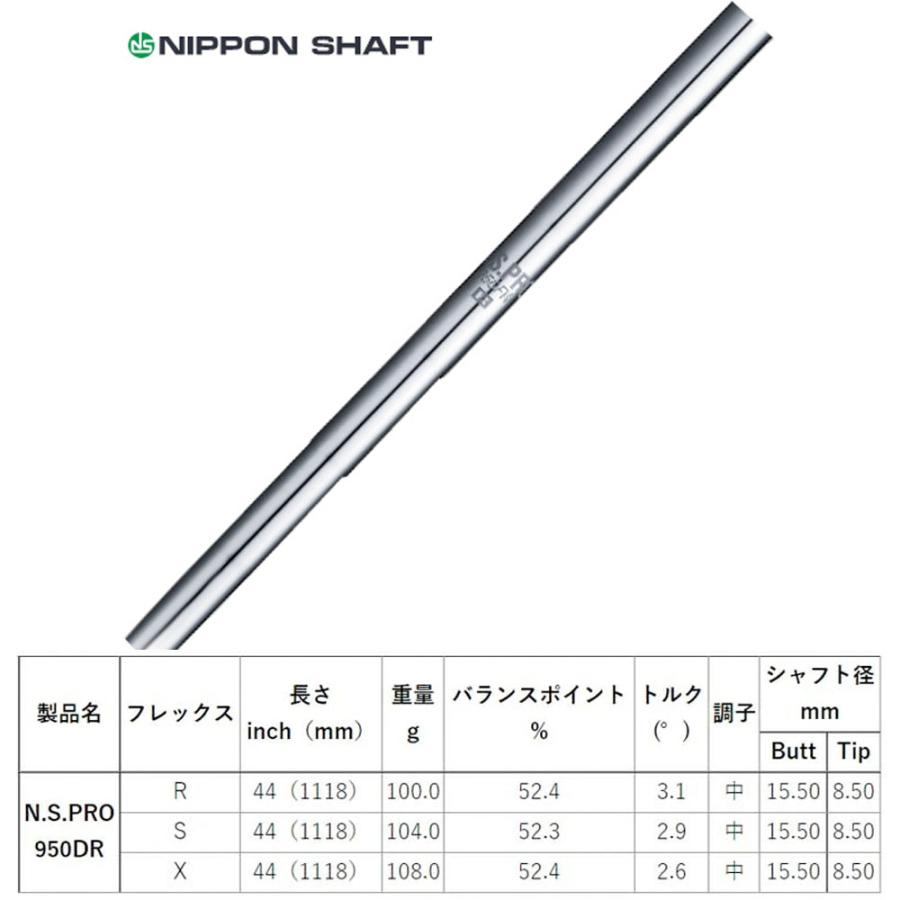 PRGR プロギア 24年 新 RS スリーブ付シャフト 日本シャフト N.S.PRO