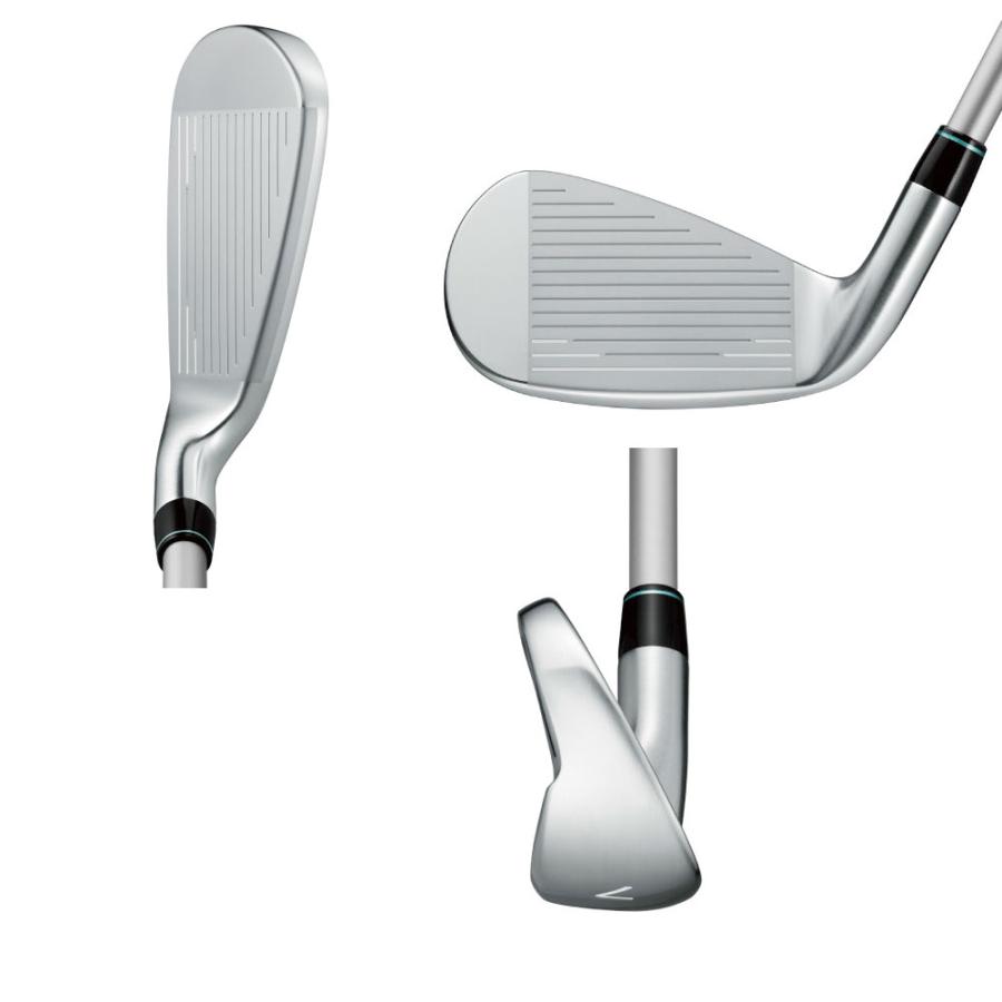 PRGR CRYSTAL egg レディース アイアンセット #7-PW 4本 2025年モデル