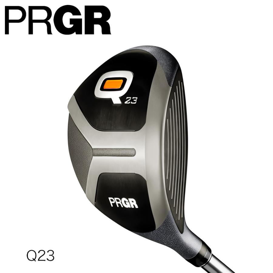 PRGR Q23 ユーティリティ ブラック PRGR Qシリーズ Q23 ラフ・傾斜・バンカーも楽々！オールラウンド