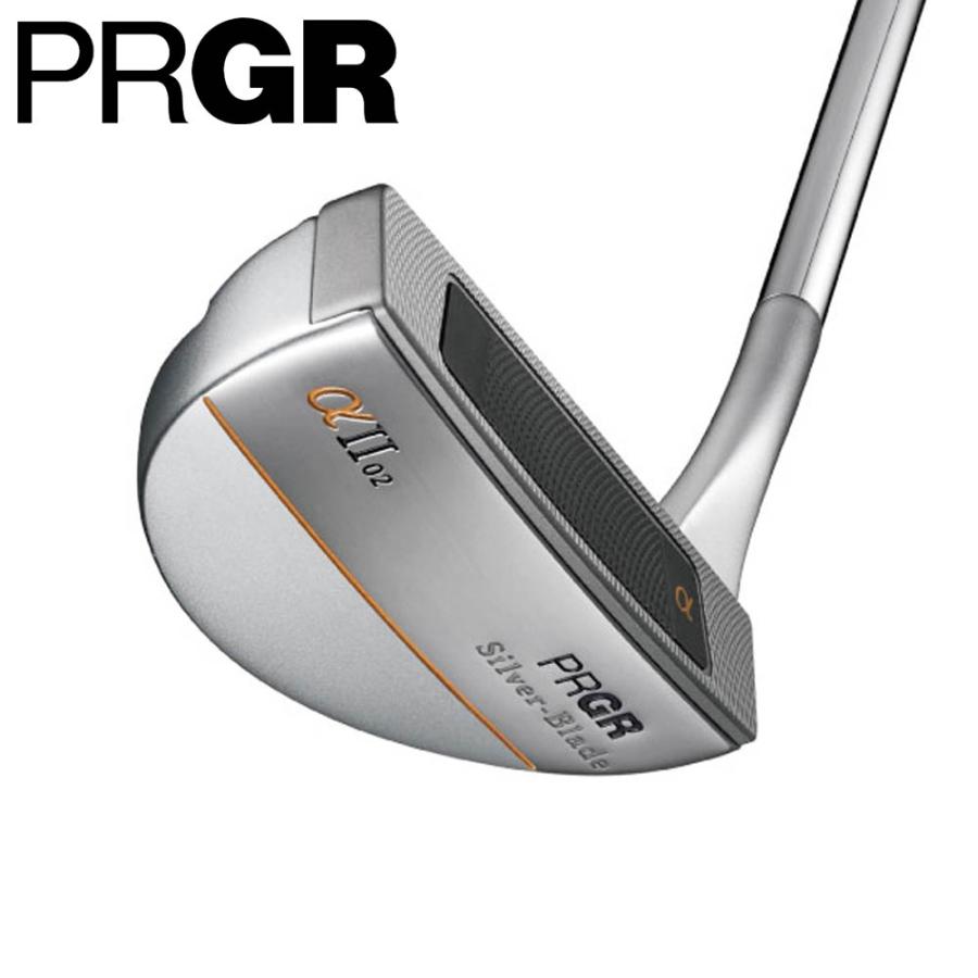 PRGR Silver-Blade α2-02 L字マレット型パター 深重心設計 ミッド