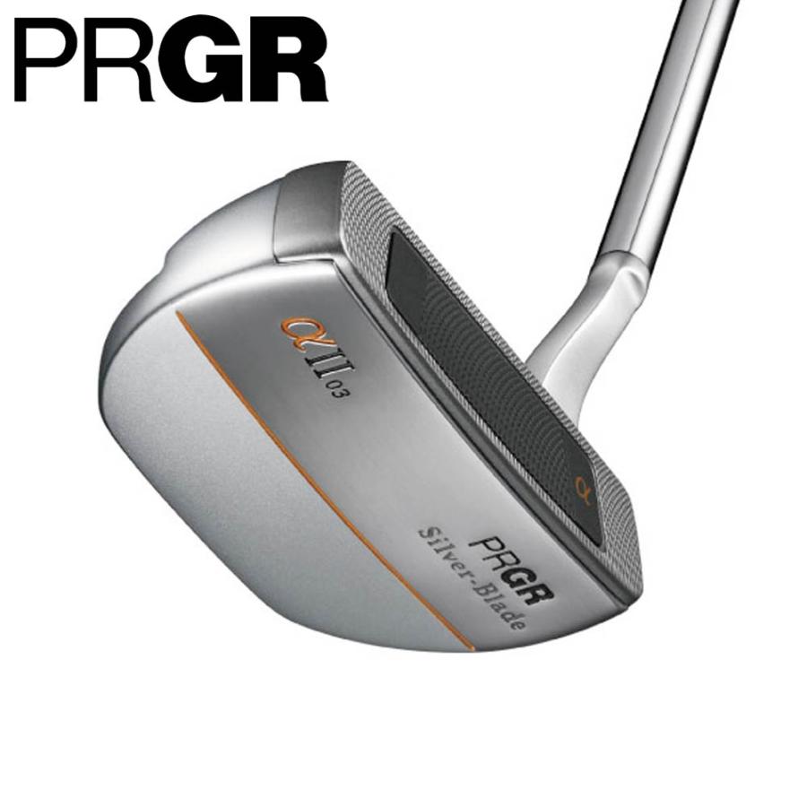 PRGR Silver-Blade α2-03 マレット型パター 絶妙なバランス 深重心設計