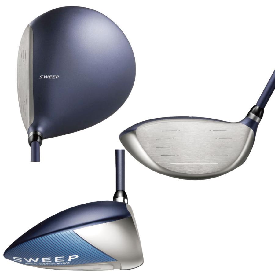 PRGR SWEEP ドライバー レディース 2022モデル 高反発×ドロー設計 女性