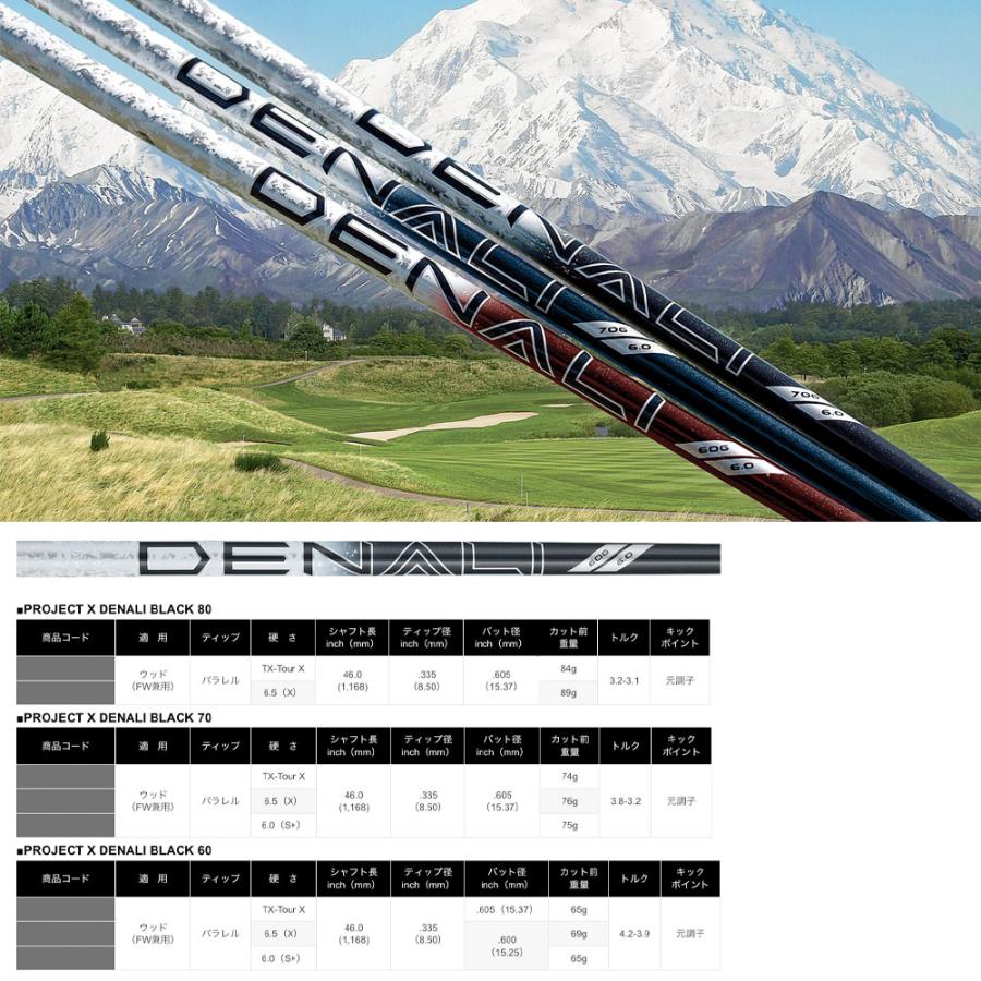 トゥルーテンパー プロジェクトX DENALI ディナリ 日本仕様 : UPSIDE