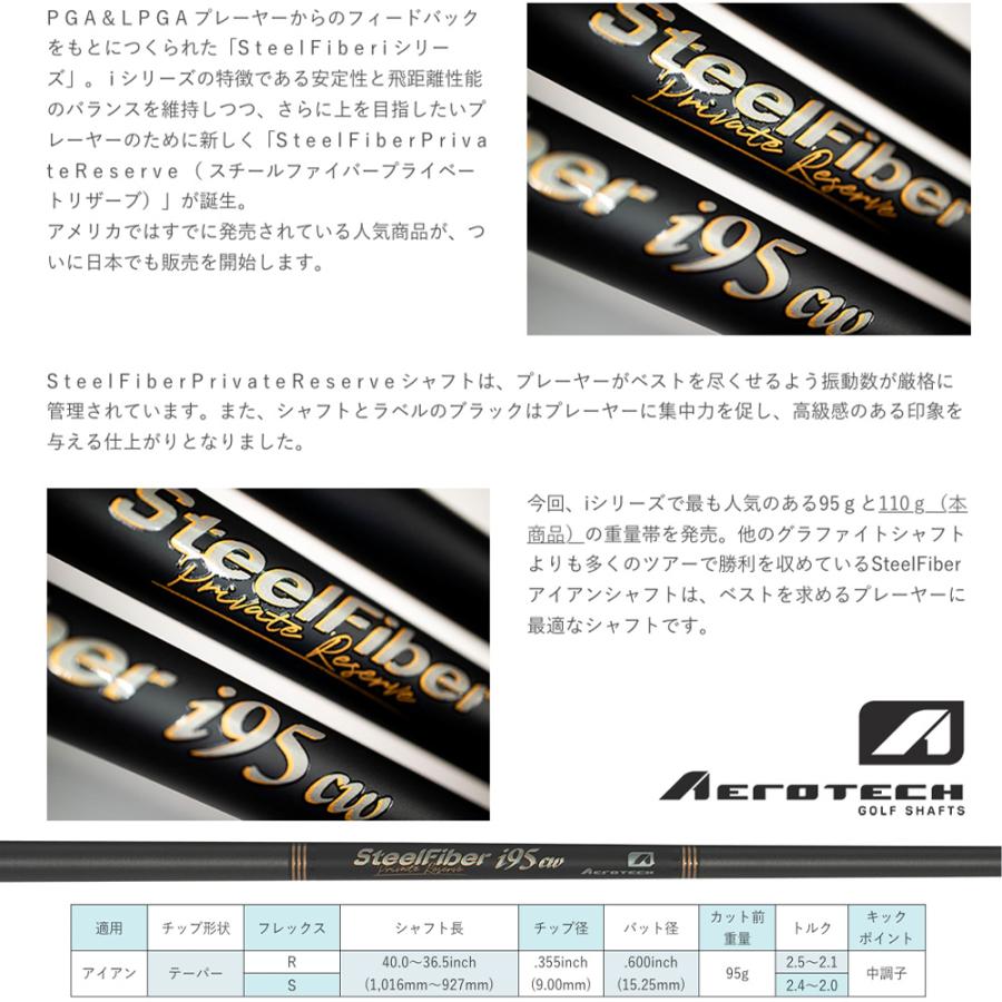 トゥルーテンパー スチールファイバー プライベート リザーブ i110cw