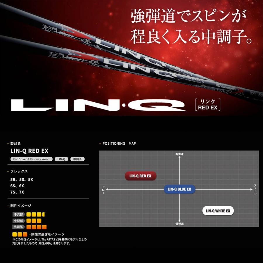 マミヤLINQレッド5Sシャフト　ピン G440スリーブ付き PING ピン G440 スリーブ付シャフト USTマミヤ リンク レッド EX LIN-Q