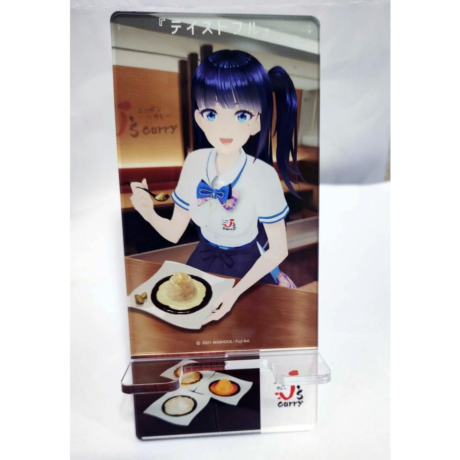 【富士葵×ジェイズカレー】アクリルスマホスタンド |  | 01