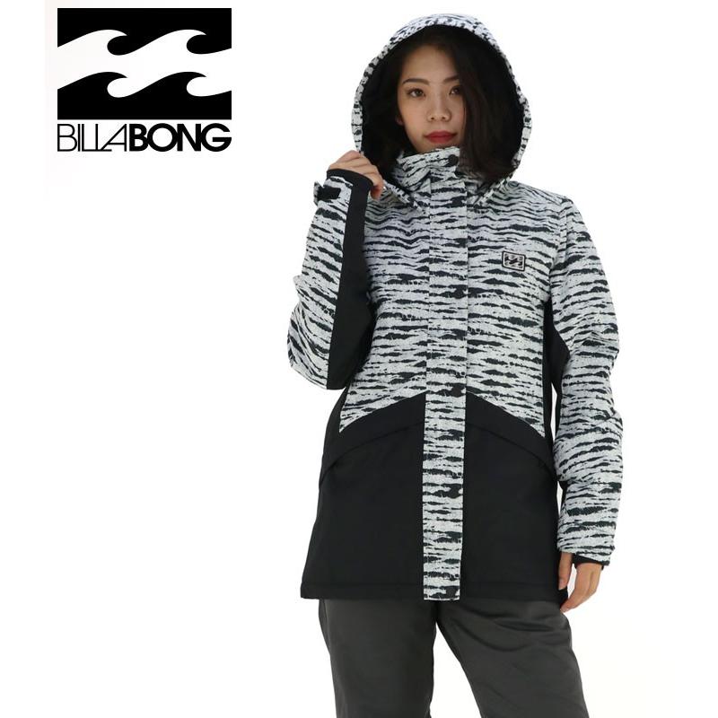 ビラボン スノーウェアジャケット レディース スノボ ゼブラ柄 ウエア モノクロ AI01L-753 BLW :BILLABONG-19