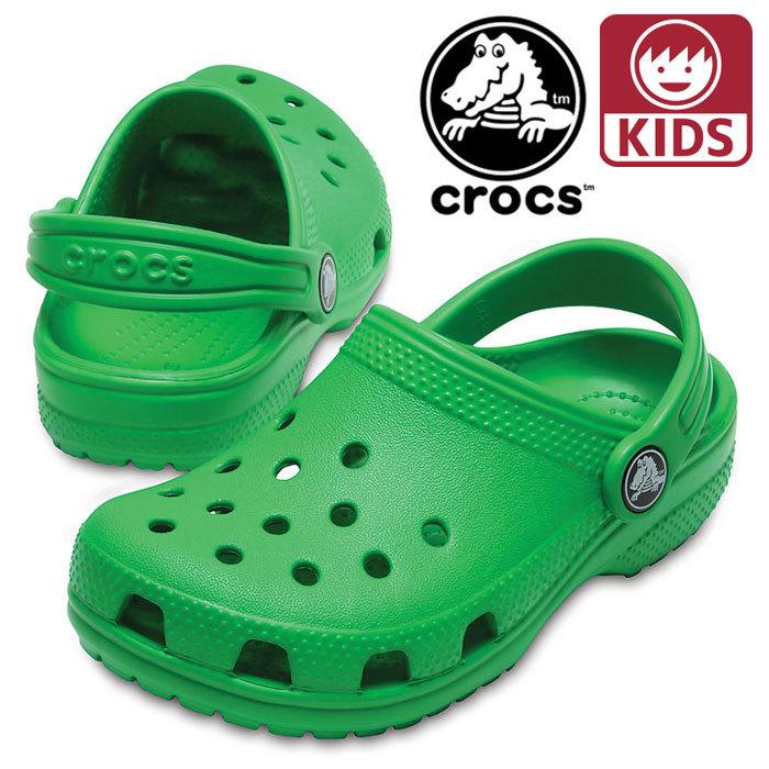 クロックス サンダル クラシック クロッグ キッズ 子供用 ジュニア グリーン Crocs 4536 Crocs 4536 3e8 ユーピースポーツ Yahoo 店 通販 Yahoo ショッピング