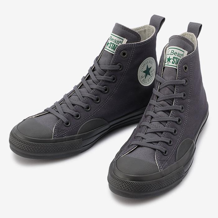 コンバース スニーカー オールスター 100 L.L.Bean HI ハイカット 31307660 ストーングレイ グレー系|upsports|02