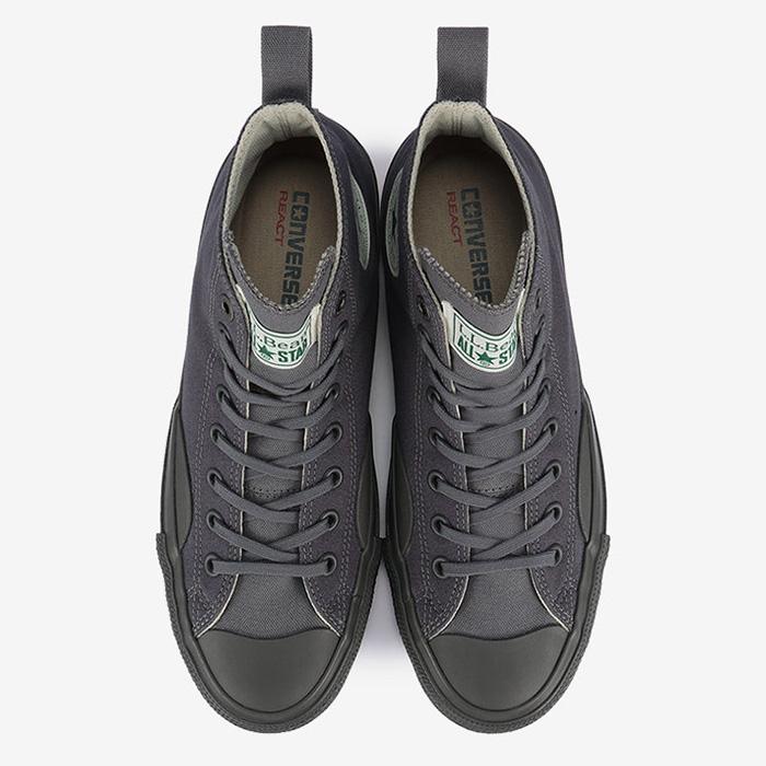 コンバース スニーカー オールスター 100 L.L.Bean HI ハイカット 31307660 ストーングレイ グレー系|upsports|04