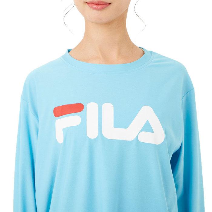 フィラ レディース Tシャツ 吸水速乾 長袖 フィットネス サックス スポーツ Fila Fila Sax ユーピースポーツ Yahoo 店 通販 Yahoo ショッピング