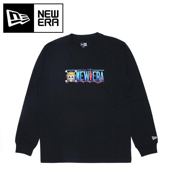ニューエラ コラボ One Piece 長袖 Tシャツ コットン タイトルロゴ ブラック Newera Newera c Blk ユーピースポーツ Yahoo 店 通販 Yahoo ショッピング