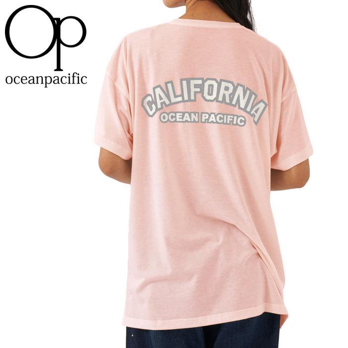 オーピー ラッシュガード 人気の製品 TEE レディース UVカット Tシャツ 522495 OCEAN 正規激安 ピンク PACIFIC 水陸両用