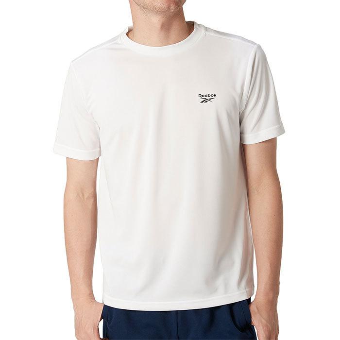 リーボック Tシャツ メンズ ロゴ Uvカット 半袖t トップス 紫外線対策 ホワイト 4760 Reebok 4760 Wt ユーピースポーツ Yahoo 店 通販 Yahoo ショッピング