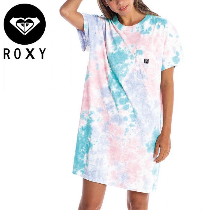 ロキシー レディース ワンピース ロング丈 Tシャツ タイダイ柄 トップス ロゴ ブルー Roxy Rdr2121 Roxy 21su Rdr2121 Blu ユーピースポーツ Yahoo 店 通販 Yahoo ショッピング