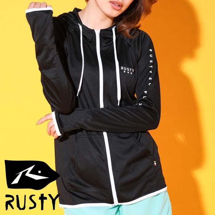 ラスティー ラッシュガード レディース ラッシュ ブラック Rusty フルジップ レディース ウィメンズ ラッシュ ラッシュガード ラッシュパーカー 長袖 Rusty Blk ユーピースポーツ Yahoo 店 通販 Yahoo ショッピング