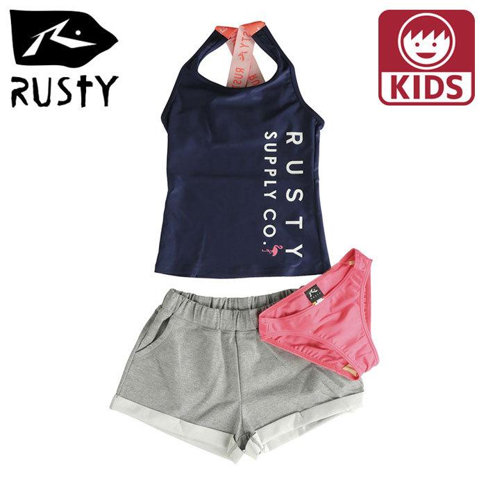 ラスティー 水着 ガールズ 3点セット キッズ 女の子 ビキニ ジュニア ショートパンツ Rusty Nvy ユーピースポーツ Yahoo 店 通販 Yahoo ショッピング