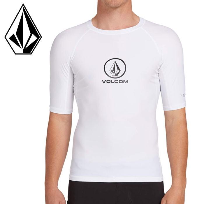 ボルコム メンズ ラッシュガード 白 サーフィン ラッシュガード N Volcom 19sp N Wht ユーピースポーツ Yahoo 店 通販 Yahoo ショッピング
