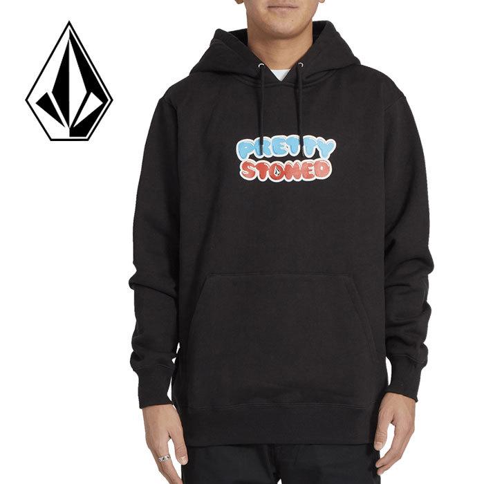 Volcom パーカー メンズ ブラック スケート コラボ プルオーバー フード付き カジュアル 1004 Volcom fw 1004 Blk ユーピースポーツ Yahoo 店 通販 Yahoo ショッピング