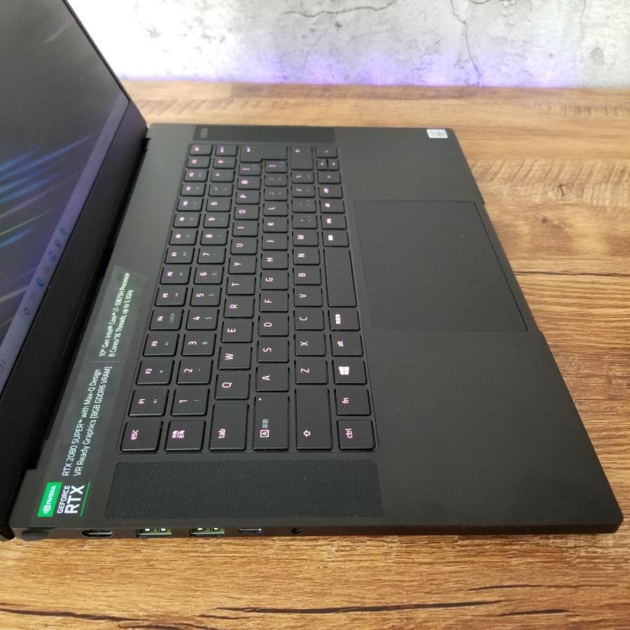 ゲーミングPC ノート RAZER RZ090330 RTX2080Super Core i7(10875H)2.3GHZ メモリ16GB