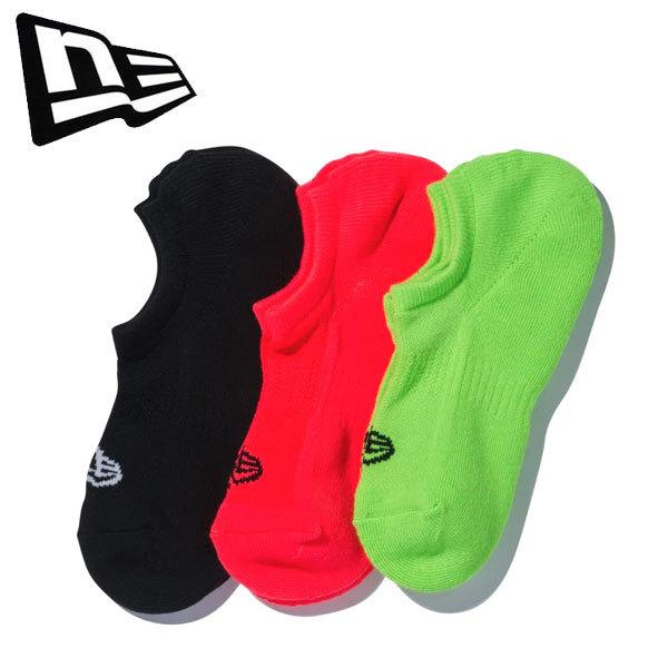 送料無料 メール便発送 即納可★【NEW ERA】 ニューエラ Very Short 3-Pairs Socks 3足組 ベリーショートソックス 12674024｜upstairs