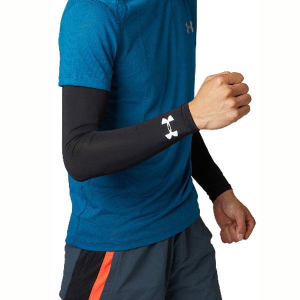 送料無料 メール便発送 即納可★【UNDER ARMOUR】アンダーアーマー UA HEATGEAR ARM SLEEVE アームスリーブ 両腕 ペア売り 1313490｜upstairs｜05