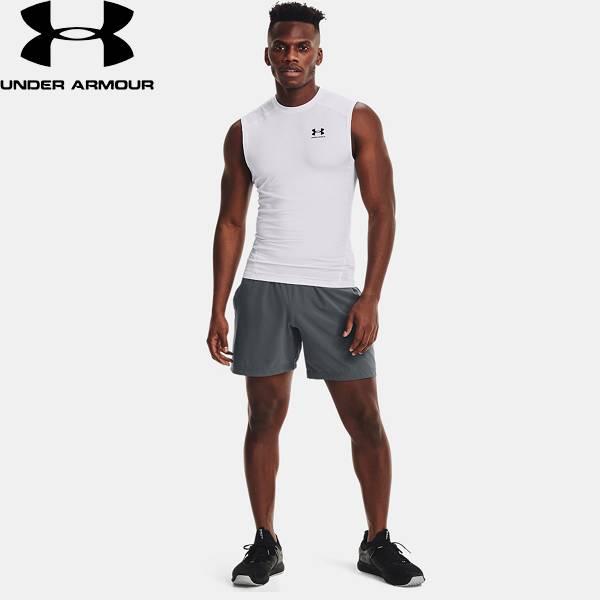 UNDER ARMOUR（アンダーアーマー） メール便発送 ＜アンダーアーマー＞ ヒートギアアーマー コンプレッション スリーブレス シャツ ...