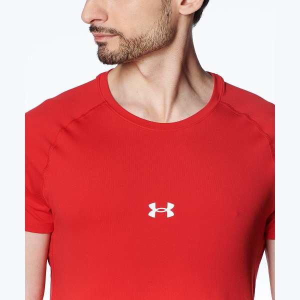 ◆◆送料無料 メール便発送 ＜アンダーアーマー＞ UNDER ARMOUR UAヒートギア コンフォート フィッティド ショートスリーブ クルーネック シャツ(ベースボール/M｜upstairs｜04