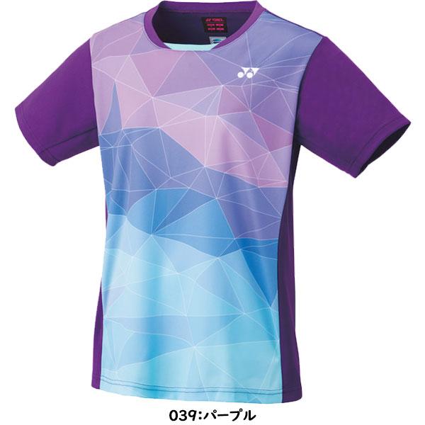 YONEX バドミントンシャツ Lサイズ カラフル YONEX（ヨネックス） ◇◇メール便発送 ＜ヨネックス＞ ゲームシャツ