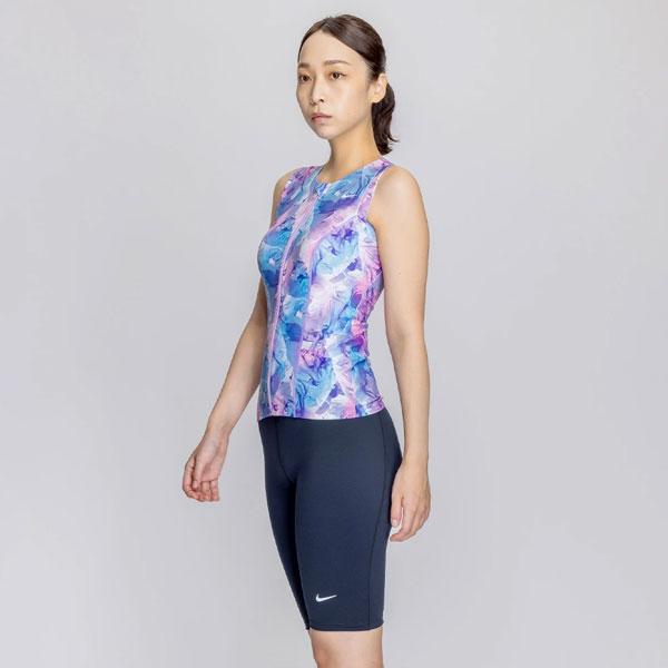 NIKE（ナイキ） 即納可☆【NIKE】ナイキ 総柄ジップ付き袖なし