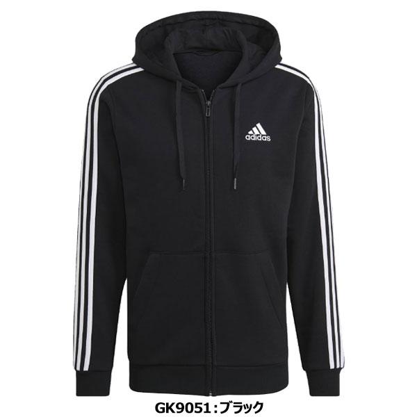 ◆◆ ＜アディダス＞ adidas メンズ M ESS スリーストライプス裏起毛フルジップスウェットパーカー 31315｜upstairs｜02