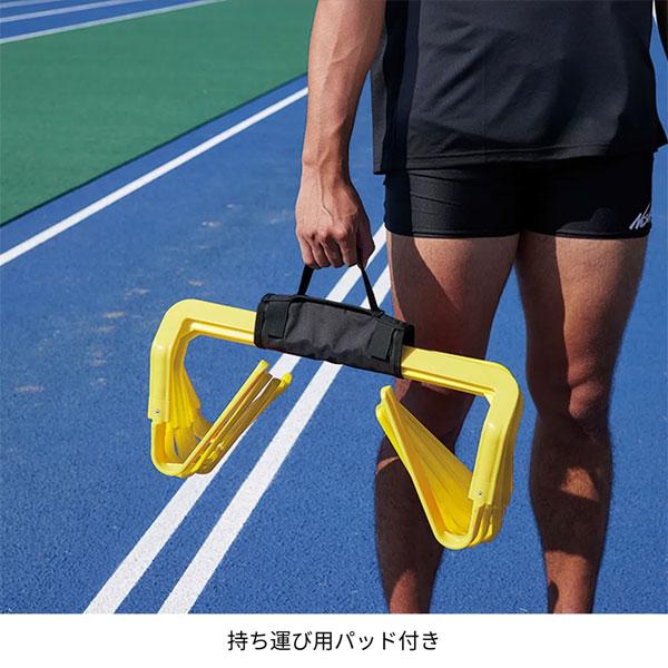 NISHI 陸上トレーニング用ハードル 青と黄色 ミニハードル11本セット ニシ・スポーツ ◇◇ ＜ニシスポーツ＞ NISHI ミニハードル1020 5台組