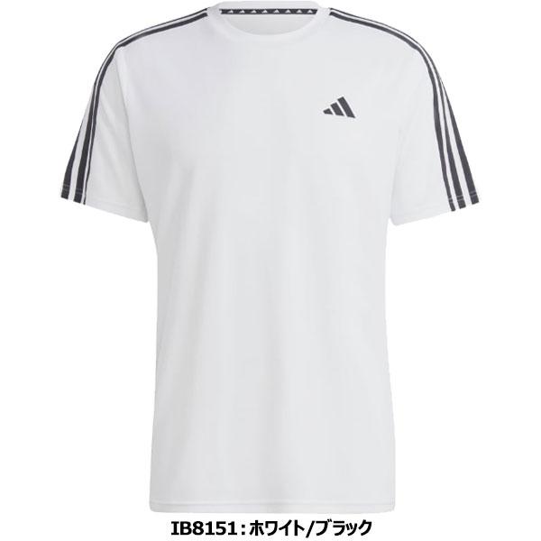 ◆◆送料無料 メール便発送 ＜アディダス＞ adidas メンズ M トレイン エッセンシャルズ ベース スリーストライプス Tシャツ BXH41｜upstairs｜03