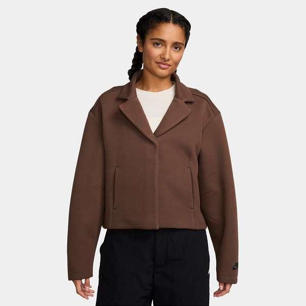 ◆◆ ＜ナイキ＞ NIKE ウィメンズ NSW テックフリース TLRD ジャケット HV2452 (265) NIKE（ナイキ） ◇◇ ＜ナイキ＞ ウィメンズ NSW テックフリース TLRD