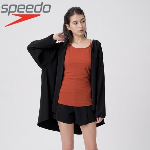◆◆ ＜スピード＞ Speedo リファインドフーディー SFW92051 (LK：ライトブラック)