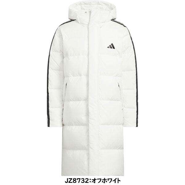 ありがとうございます。美品　adidas オリジナルス　ダウン S ホワイト アディダス（adidas）（メンズ）スリーストライプス レギュラー