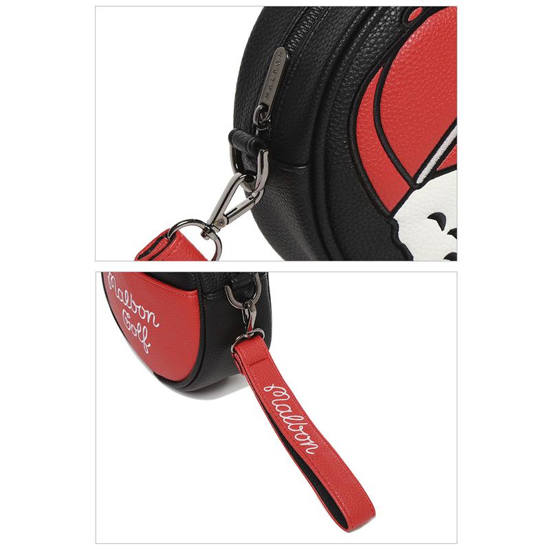 日本未発売 正規品 マルボン ゴルフ ボール ケース　ボールポーチ マルボン ゴルフ ボール ケース MALBON GOLF Malbon Bucket Character