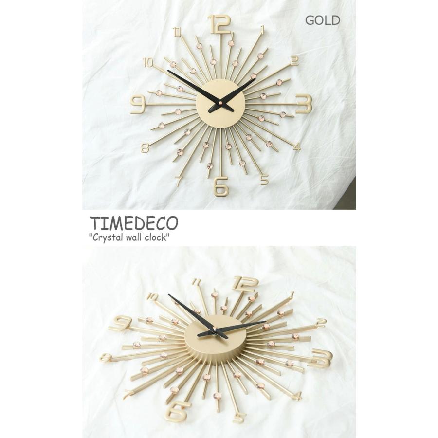 タイムデコ 掛け時計 TIMEDECO CRYSTAL WALL CLOCK クリスタル