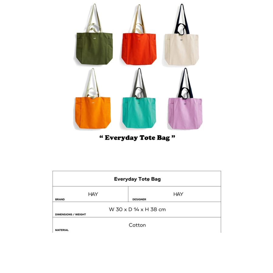 ヘイ トートバッグ HAY メンズ レディース Everyday Tote Bag エブリデイ トート バッグ AB386-A682/A751/A865/A938/B629/B630 バッグ_5