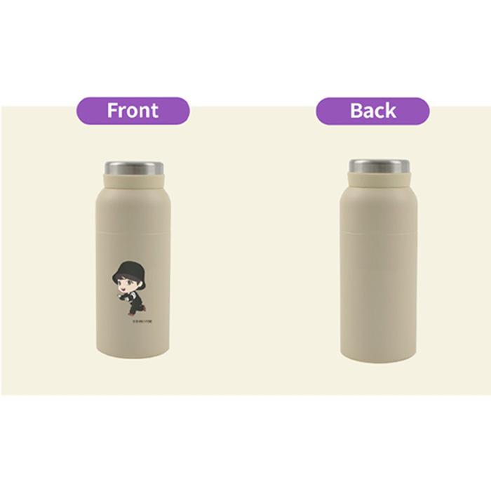 BTS タンブラー　パープル　魔法瓶 新品 新作 BTS 水筒 防弾少年団 BT21 Chimmy Cooky TATA 魔法瓶