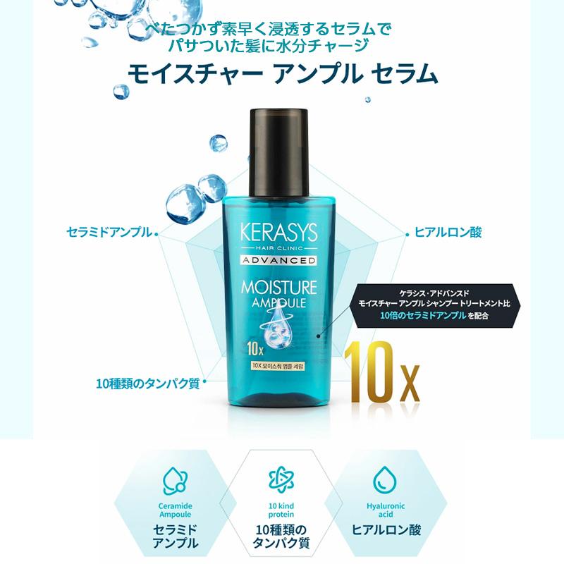 KERASYS Advanced 10X Moisture Ampoule Serum 80ml