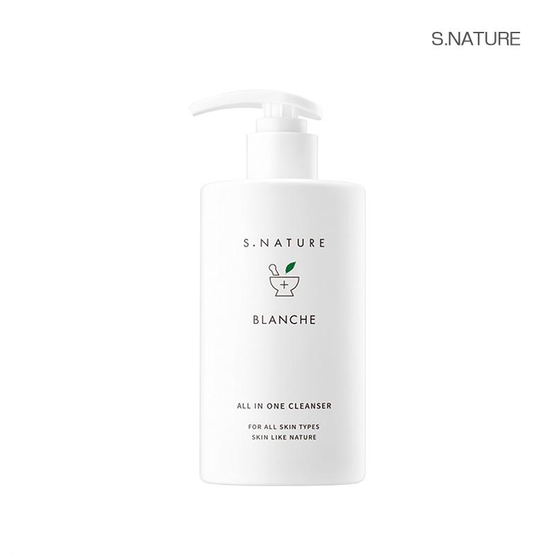 S.NATURE エスネイチャー ブランシュ オールインワン クレンザー 260ml