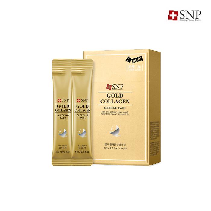 SNP ゴールドコラーゲン スリーピングパック スティック型 SNP ゴールドコラーゲン スリーピングパック スティック型