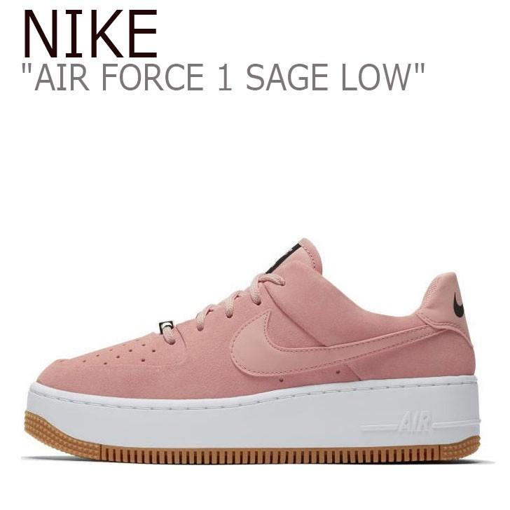 pink nike air force 1 sage low