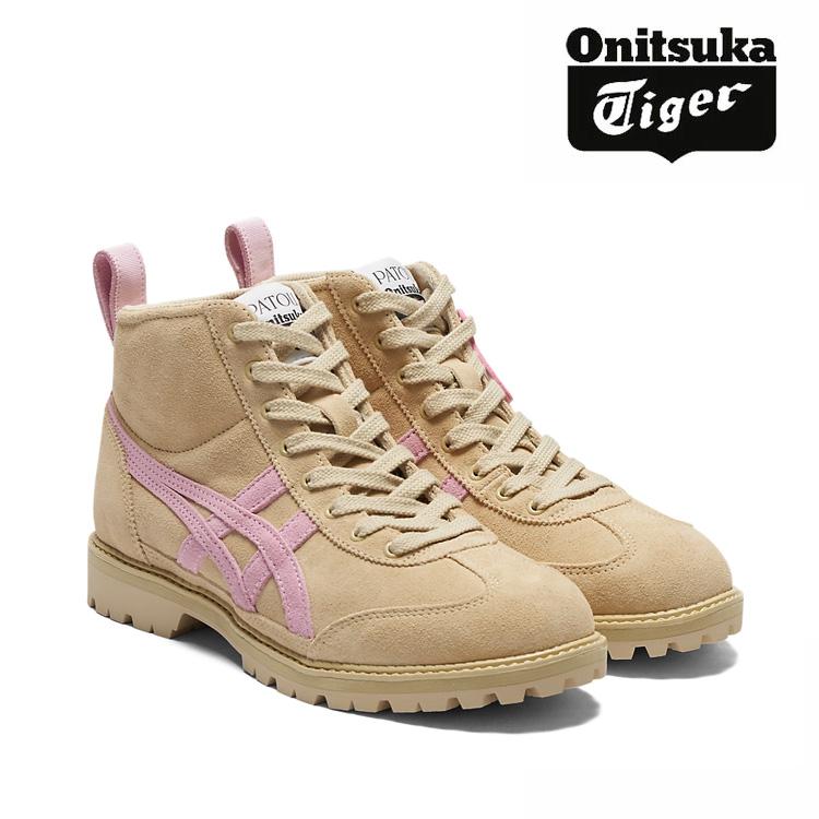 オニツカタイガー ブーツ Onitsuka Tiger メンズ レディース PATOU MEXICO RINKAN パトゥ メキシコ リンカン PUTTY/COTTON CANDY パテ/コットンキャンディ beige ベージュ #1183C378.200 シューズ オニツカタイガー ブーツ Onitsuka Tiger メンズ レディース PATOU