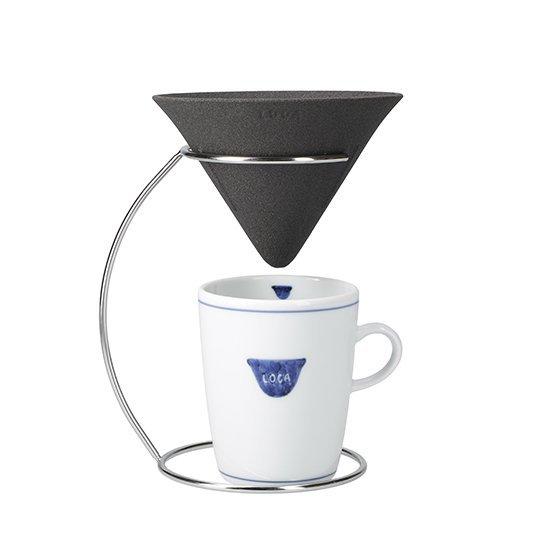 LOCA セラミック フィルター Vタイプ Regular(2〜3杯用) | 有田焼 コーヒー ドリッパー 日本製 レギュラー 久保田稔製陶所 ギフト 母の日 父の日